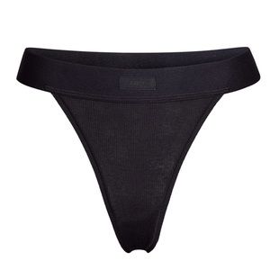 SKIMS COTTON RIB THONG